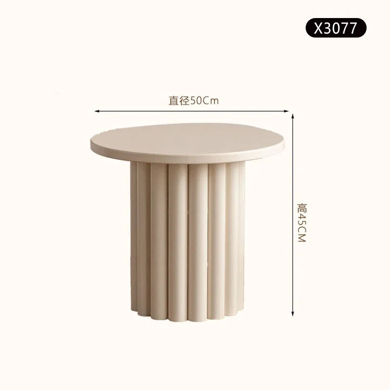 Fluted Column Side Table