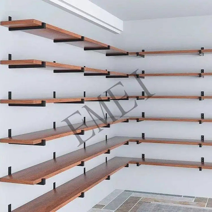 Live Edge Floating Wood Shelf