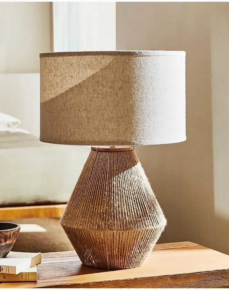 Woven Texture Table Lamp