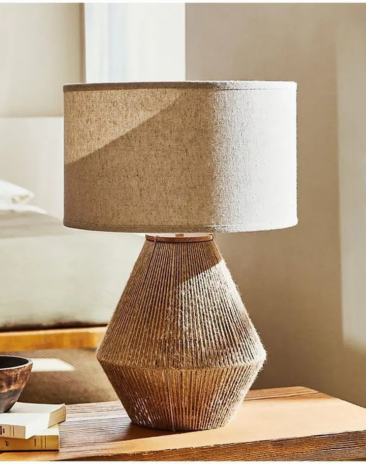 Woven Texture Table Lamp