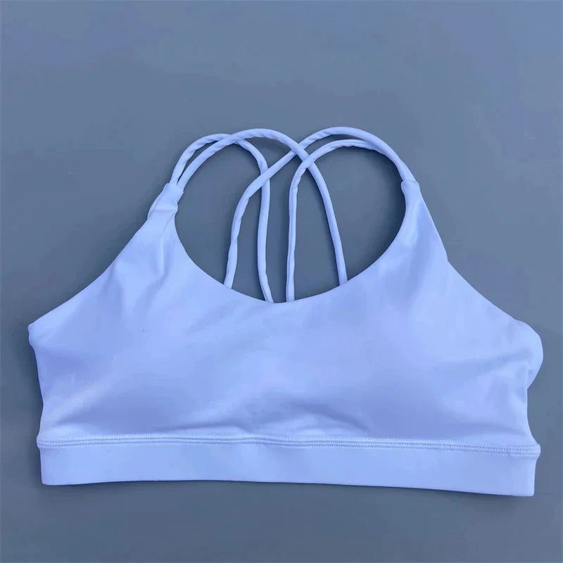 Solid Color High Strength Workout Bra