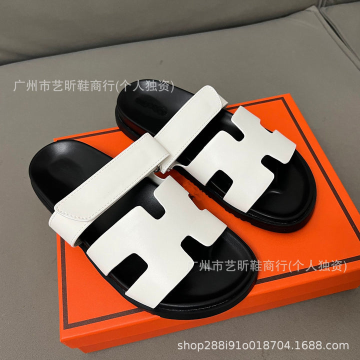 Noir Luxe Slides