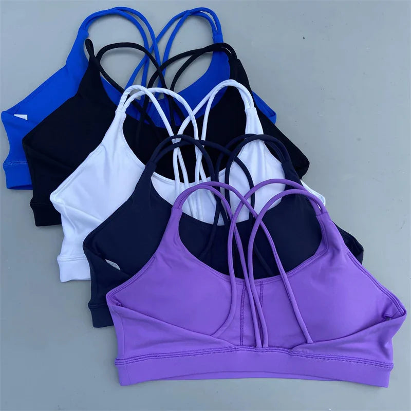 Solid Color High Strength Workout Bra