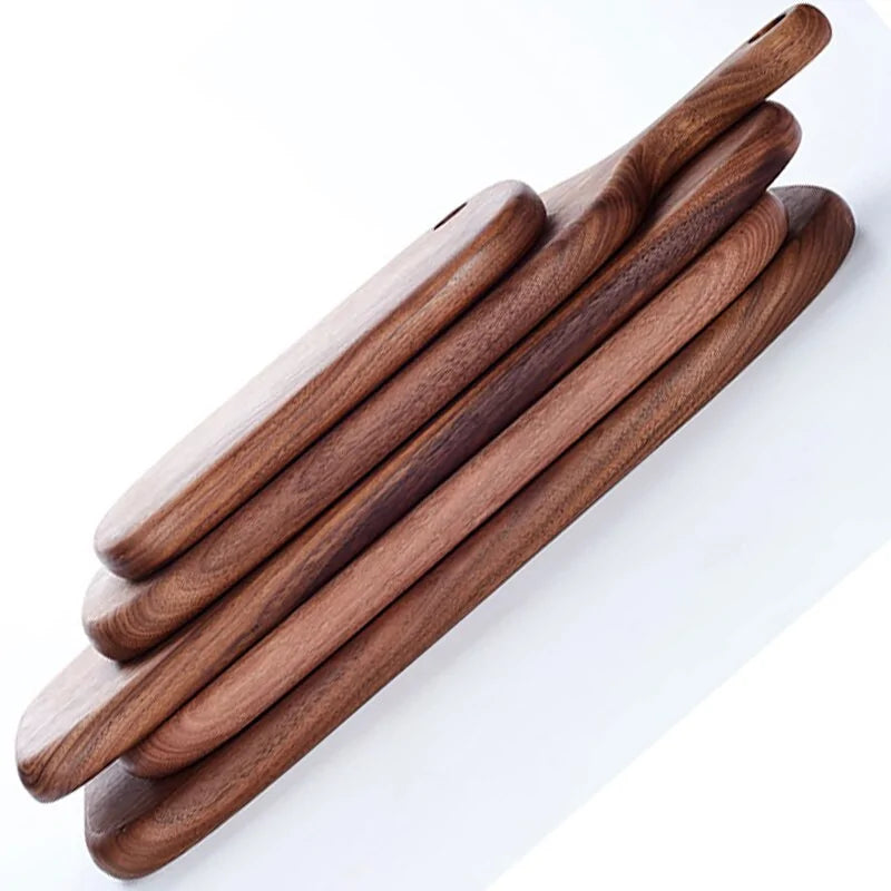 Black Walnut Multi-Functional Wooden Cutting Board Set