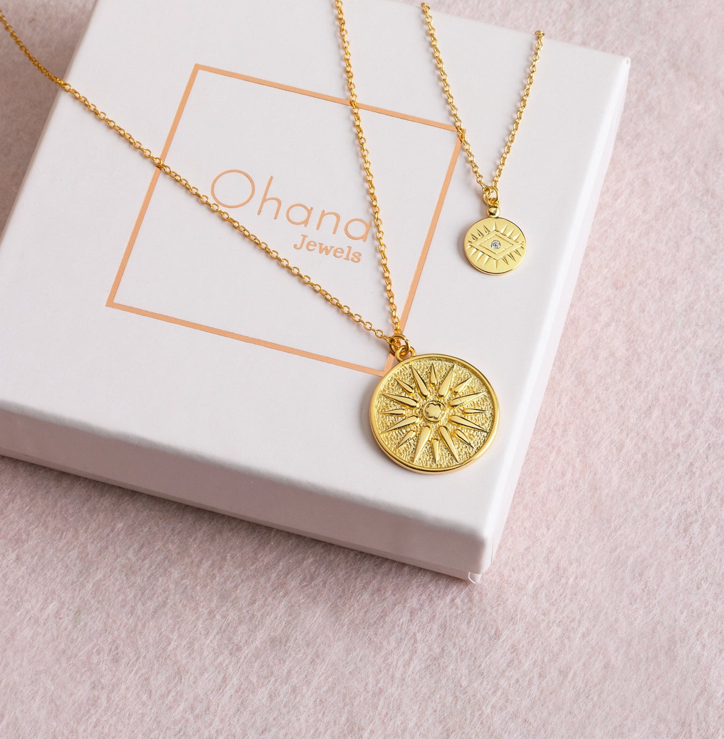 Sun Pendant Necklace