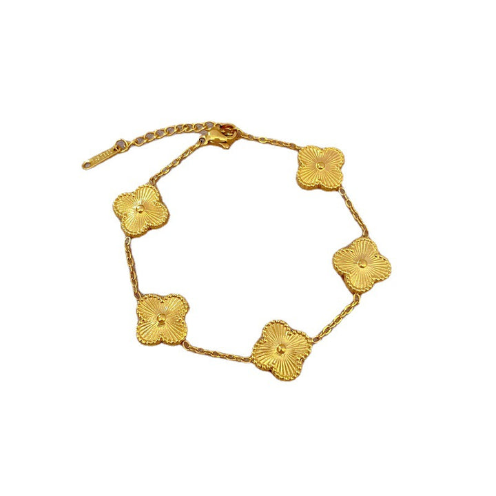 Gold Flower Bracelet