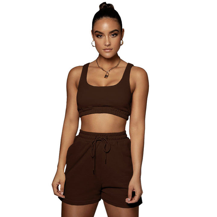 Casual Shorts Loungewear Set