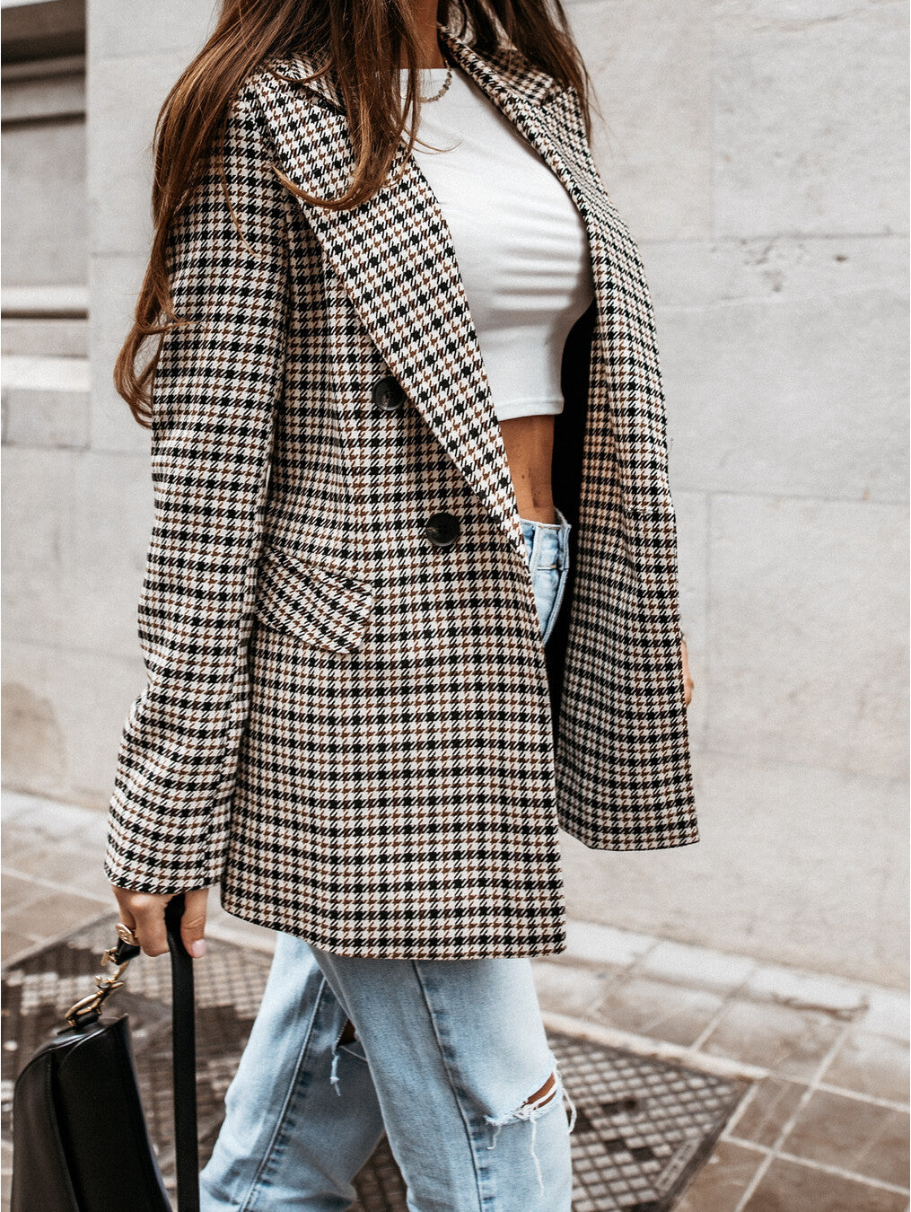 Little plaid blazer