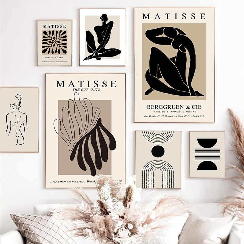 Abstract Matisse Posters